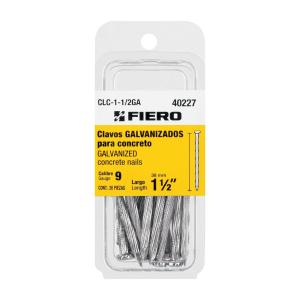 CLAVO FIERO GALVANIZADOS PARA CONCRETO 1.1/2