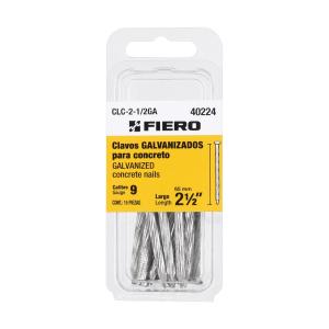 CLAVO FIERO GALVANIZADOS PARA CONCRETO 2.1/2