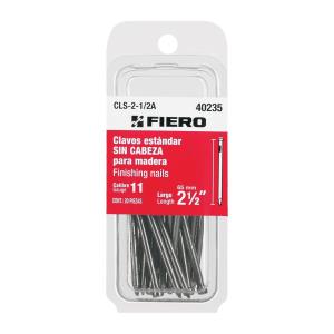 CLAVO FIERO SIN CABEZA PUNTA FINA 2.1/2