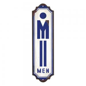 COLGANTE MDF 8 X 29 CM. BAÑO MEN