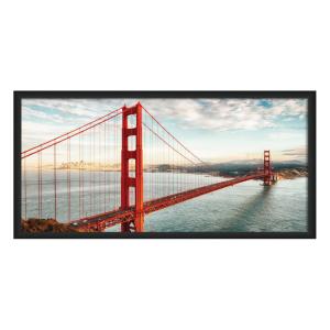 CUADRO MARCO PVC 125 X 62 CM. GOLDEN GATE SAN FRANCISCO