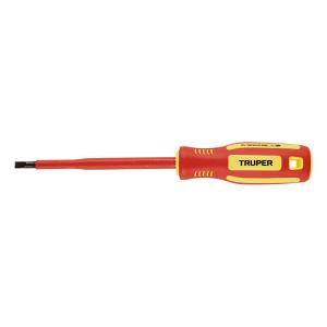 DESTORNILLADOR TRUPER 1000 VOLT PLANO 5.5 X 125 MM.