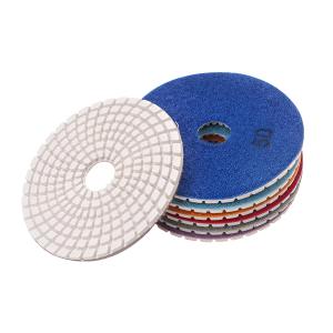 DISCO DIAMANTADO WOKIN FLEXIBLE 100 MM. GRANO 200 NARANJA