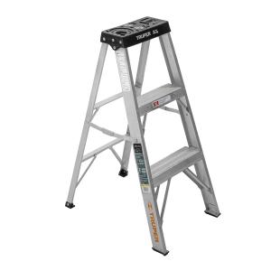 ESCALERA ALUMINIO TRUPER 2 ESCALONES + BASE HASTA 150 KG.