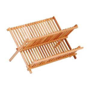 ESCURRIDOR PLATOS SIMPLE BAMBOO NATURAL 40 X 32 X 26 CM.
