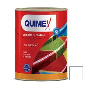 ESMALTE QUIMEX BLANCO SATINADO X 0.25 LT.