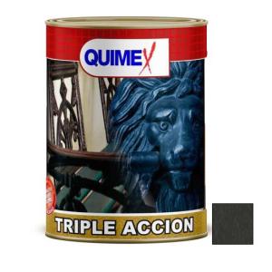 ESMALTE QUIMEX TRIPLE ACCION FORJA ALPACA X 1 LT.