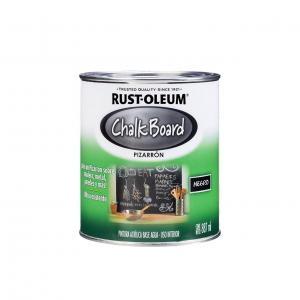 ESMALTE RUST-OLEUM 0.9 LT. CHALK BOARD - NEGRO PIZARRON