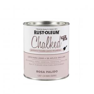 ESMALTE RUST-OLEUM 0.9 LT. CHALK - ROSA PALIDO