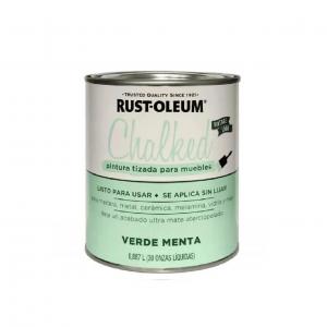 ESMALTE RUST-OLEUM 0.9 LT. CHALK - VERDE MENTA