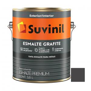 ESMALTE SUVINIL GRIS GRAFITO OSCURO X 3.6 LT.