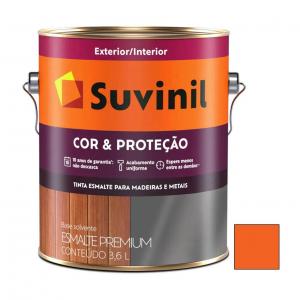 ESMALTE SUVINIL NARANJA X 3.6 LT.