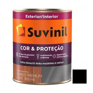 ESMALTE SUVINIL NEGRO BRILLANTE X 0.9 LT.