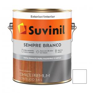 ESMALTE SUVINIL SIEMPRE BLANCO SATINADO X 3.6 LT.
