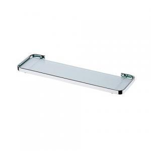 ESTANTE FUTURE ACERO CROMO Y VIDRIO PREMIUM