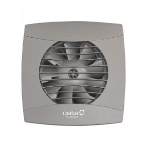EXTRACTOR BAÑO CATA U-COMFORT 100 MM. PLATA