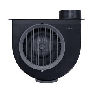 EXTRACTOR COCINA CATA TIPO TURBINA GS600 NEGRO 1 VEL.
