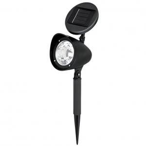 FAROL JARDIN TIPO ESTACA RECARGABLE SOLAR 3 LED