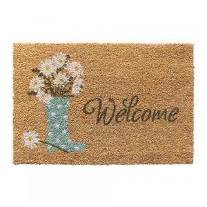 FELPUDO SELECTA COCO BASE GOMA BOTA WELCOME - 40 X 60 CM.