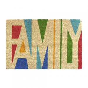 FELPUDO SELECTA COCO BASE GOMA FAMILY COLORES - 40 X 60 CM.