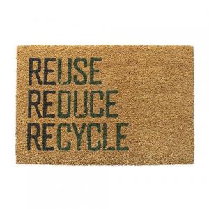 FELPUDO SELECTA COCO BASE GOMA REUSE/REDUCE - 40 X 60 CM.