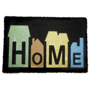 FELPUDO SELECTA COCO BASE GOMA HOME CASAS COLORES - 40 X 60