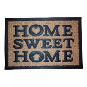 FELPUDO SELECTA GOMA Y COCO HOME SWEET HOME - 40 X 60 CM.