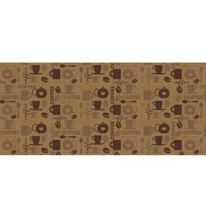 FELPUDO KAPAZI TROPICAL COFFE 2.0 43 X 130 CM.