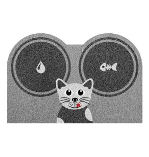 FELPUDO KAPAZI VINIL PET SP GATO 40 X 60 CM.