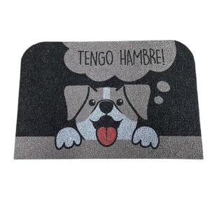 FELPUDO KAPAZI VINIL PET TENGO HAMBRE PERRO 40 X 60 CM.