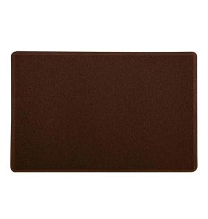 FELPUDO KAPAZI VINIL SILVER MARRON 10 MM. - 40 X 60 CM.