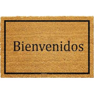 FELPUDO SELECTA COCO BASE GOMA BIENVENIDOS - 40 X 60 CM.