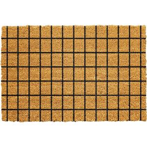 FELPUDO SELECTA COCO BASE GOMA CUADRICULADO - 40 X 60 CM.