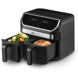 FREIDORA SIN ACEITE UFESA 4.5 + 4.5 LT. 1700 WATT - THUNDER