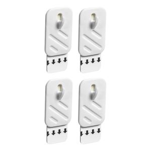GANCHO ADHESIVO REMOVIBLE PARA CUADRO X 4 UN.