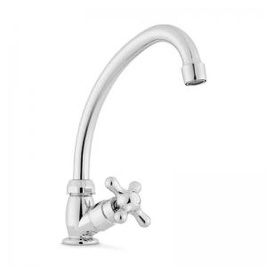 GRIFO UNITARIO MESA ALTO CERAMICO CRUZ - 50296