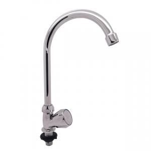 GRIFO UNITARIO MESA ALTO CERAMICO REDONDO - 50054