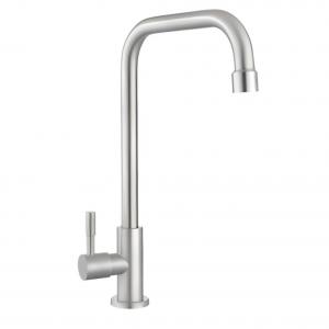 GRIFO UNITARIO MESA ALTO INOXIDABLE PICO U PALITO - 51911