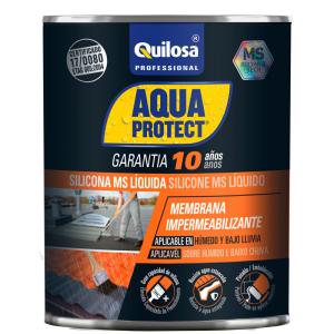 IMPERMEABILIZANTE SILICONADO LIQUIDO QUILOSA 1 KG. GRIS
