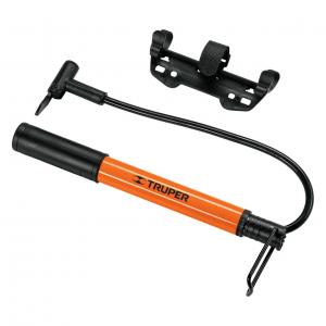 INFLADOR TRUPER 60 PSI 28 CM. ADOSABLE CON PEDAL BOM-MI
