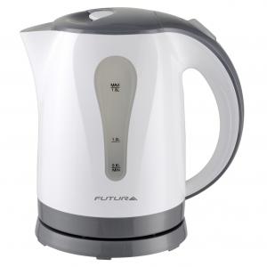 JARRA ELECTRICA FUTURA PLASTICA BCO. Y GRIS 2200 W - 1.8 LT.