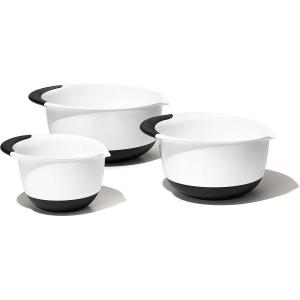 JUEGO BOWLS OXO 3 UNIDADES PLASTICO BASE GOMA CON PICO