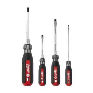 JUEGO DESTORNILLADORS MILWAUKEE 4 PZ. ANTI PIEL