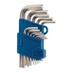 JUEGO LLAVE ALLEN TRUPER CORTA 1.3 A 10 MM. - 10 PZ.