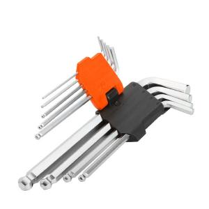 JUEGO LLAVE ALLEN WOKIN 1.5 A 10 MM. - 9 PZ. BOLA EXTRA LARG