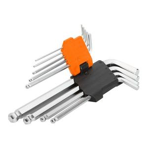 JUEGO LLAVE ALLEN WOKIN 1.5 A 10 MM. - 9 PZ. BOLA LARGO
