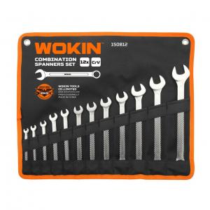 JUEGO LLAVE COMBINADA WOKIN INDUSTRIAL 12 PZ.