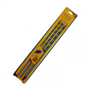 JUEGO MECHAS MADERA 3 X 400 MM. 8 - 10 - 12 MM.