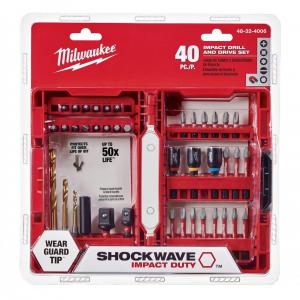 JUEGO PUNTAS IMPACTO MILWAUKEE X 40 PZ.