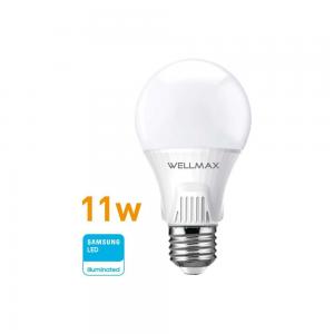 LAMPARA LED WELLMAX TRADICIONAL 11 WATT 220 VOLT CALIDA